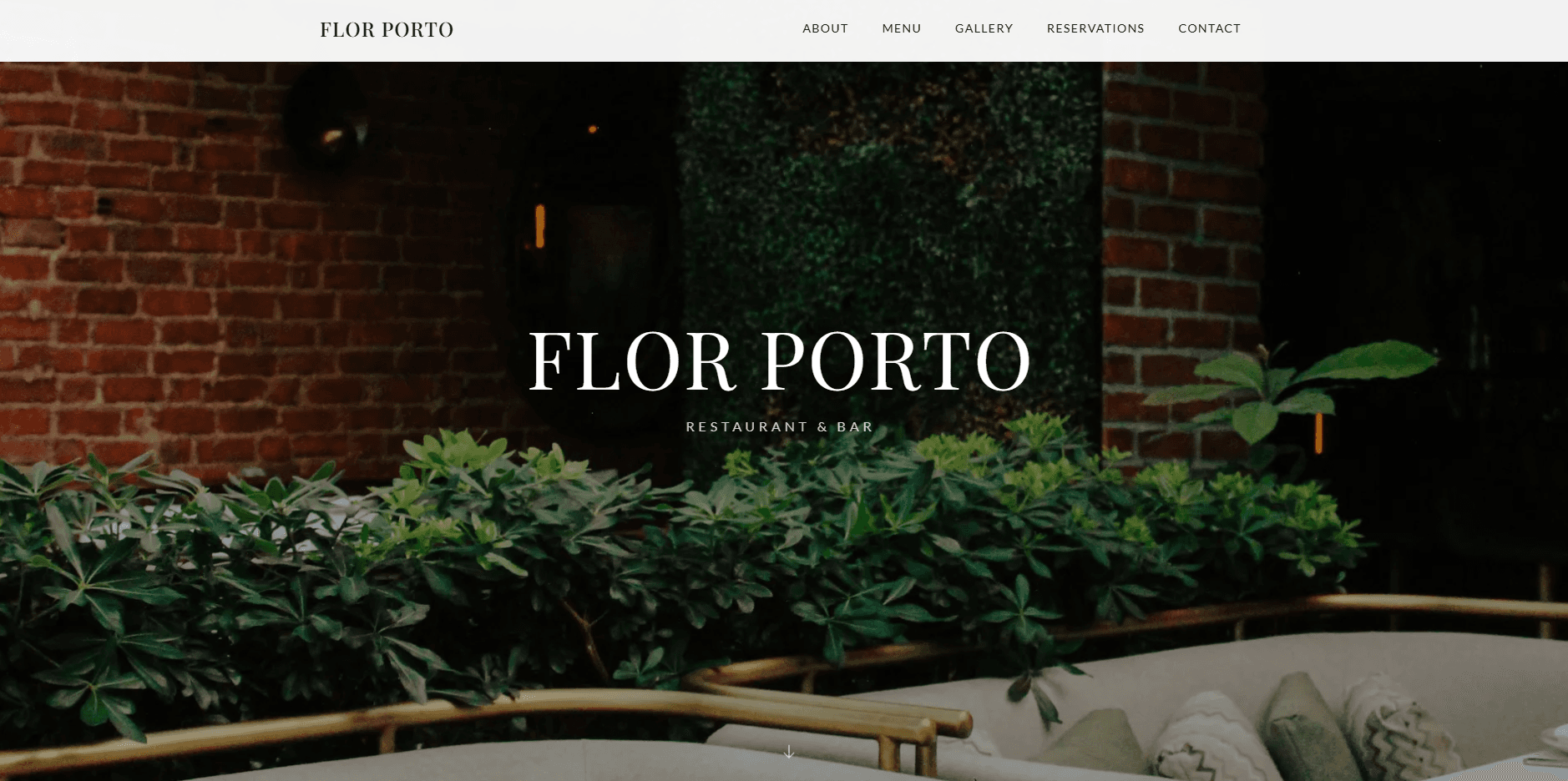 Restaurant Website Template - Template Preview